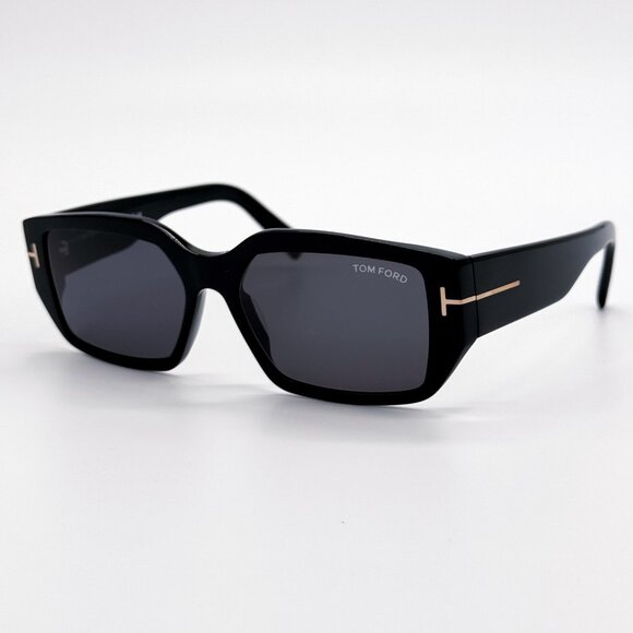 NEW TOM FORD SUNGLASSES SILVANO-02 TF989 01A BLACK WOMEN EYEWEAR FT0989/S 01A main image 6